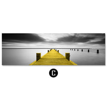 Load image into Gallery viewer, Blue Bridge Tower Scenery Painting Wall Art