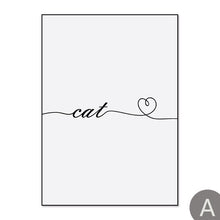 Load image into Gallery viewer, Cat Minimalist