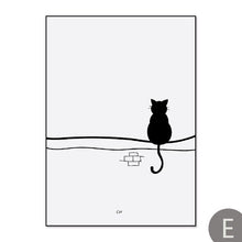 Load image into Gallery viewer, Cat Minimalist Pic