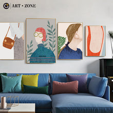 Load image into Gallery viewer, Canvas Figure Painting