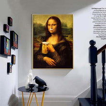 Load image into Gallery viewer, Funny Monalisa Table