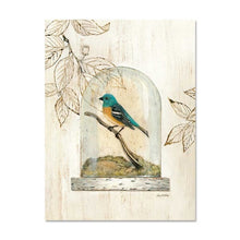 Load image into Gallery viewer, Flower Bird Canvas Painting